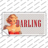 Darling Vine Pinup Novelty Sticker Decal