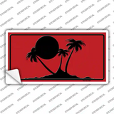 Island Palms Novelty Sticker Decal