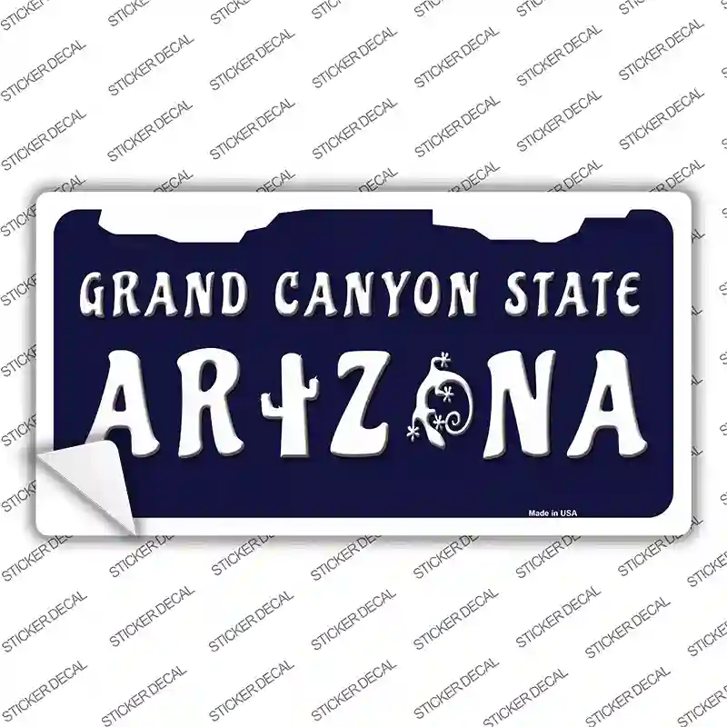 Arizona Grand Canyon State Novelty Sticker Decal
