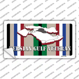 Persian Gulf Veteran Novelty Sticker Decal