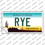 Rye Arizona Novelty Sticker Decal
