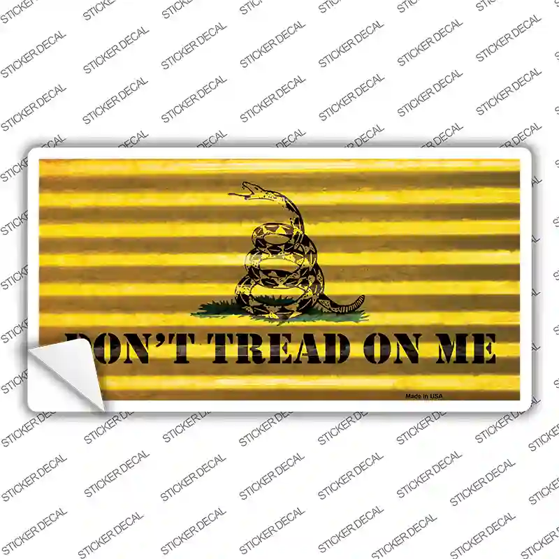 Dont Tread On Me Novelty Sticker Decal