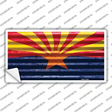 Arizona Flag Novelty Sticker Decal