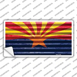 Arizona Flag Novelty Sticker Decal