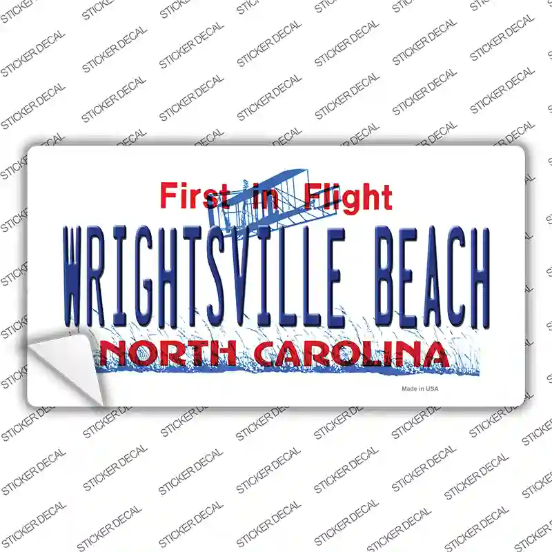 Wrightsville Beach North Carolina Novelty Sticker Decal