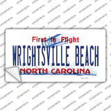 Wrightsville Beach North Carolina Novelty Sticker Decal