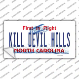Kill Devil Hills North Carolina Novelty Sticker Decal