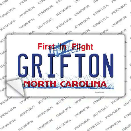 Grifton North Carolina Novelty Sticker Decal