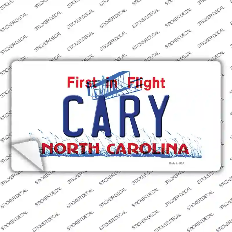 Cary North Carolina Novelty Sticker Decal
