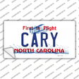 Cary North Carolina Novelty Sticker Decal