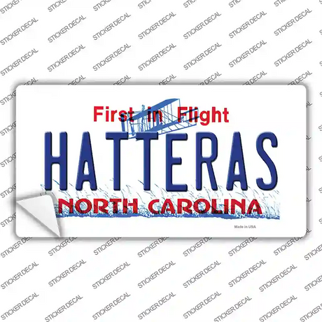 Hatteras North Carolina Novelty Sticker Decal
