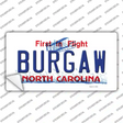 Burgaw North Carolina Novelty Sticker Decal