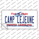 Camp Lejeune North Carolina Novelty Sticker Decal