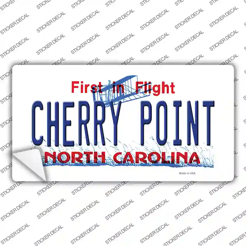 Cherry Point North Carolina Novelty Sticker Decal