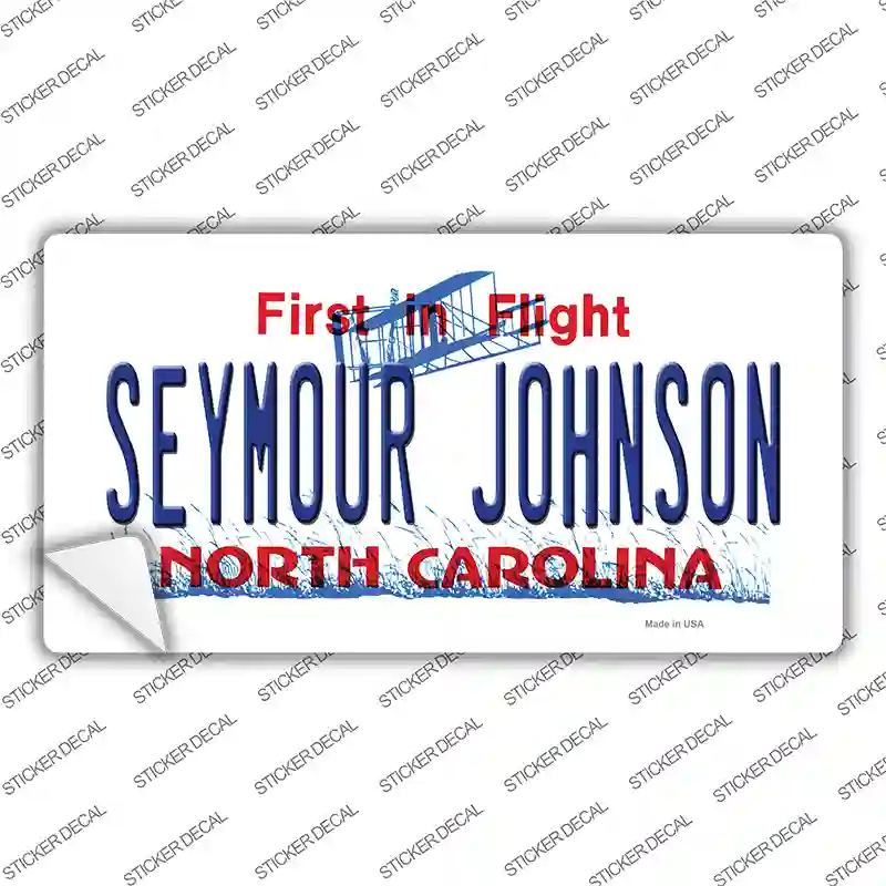 Seymour Johnson North Carolina Novelty Sticker Decal