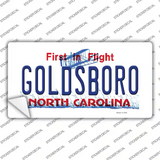 Goldsboro North Carolina Novelty Sticker Decal