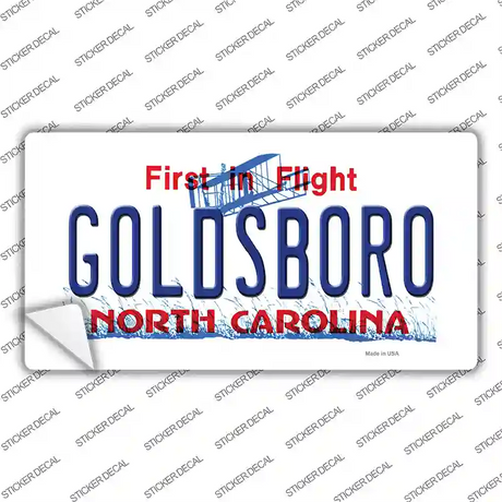 Goldsboro North Carolina Novelty Sticker Decal
