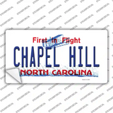 Chapel Hill North Carolina Novelty Sticker Decal