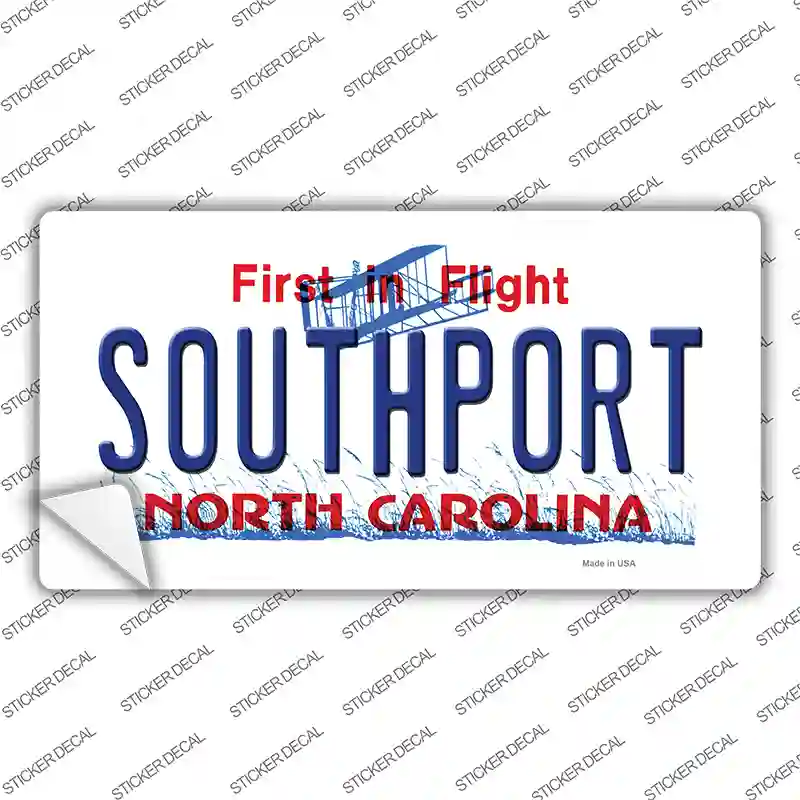 Southport North Carolina Novelty Sticker Decal