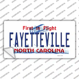 Fayetteville North Carolina Novelty Sticker Decal