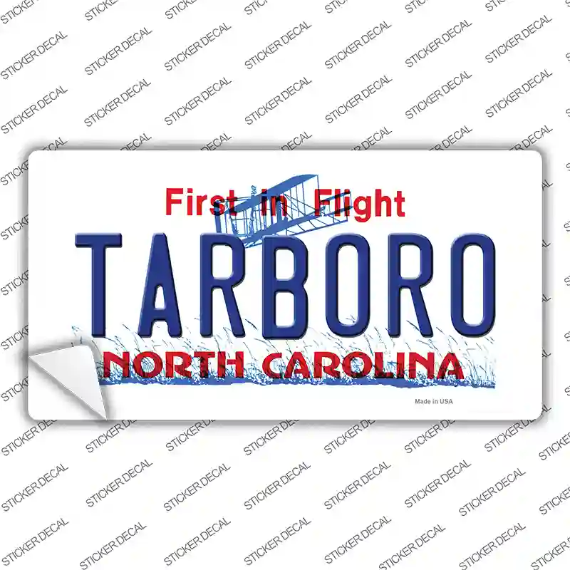 Tarboro North Carolina Novelty Sticker Decal