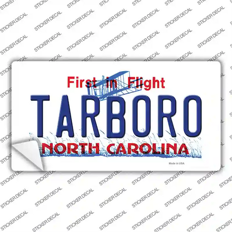 Tarboro North Carolina Novelty Sticker Decal
