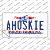 Ahoskie North Carolina Novelty Sticker Decal