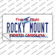 Rocky Mount North Carolina Novelty Sticker Decal
