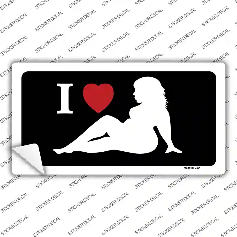 Full Figured Women Novelty Sticker Decal