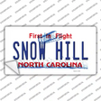 Snow Hill North Carolina Novelty Sticker Decal