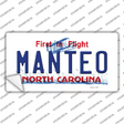 Manteo North Carolina Novelty Sticker Decal