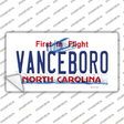 Vanceboro North Carolina Novelty Sticker Decal