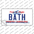 Bath North Carolina Novelty Sticker Decal