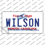 Wilson North Carolina Novelty Sticker Decal