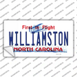 Williamston North Carolina Novelty Sticker Decal