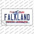 Falkland North Carolina Novelty Sticker Decal