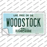 Woodstock New Hampshire Novelty Sticker Decal