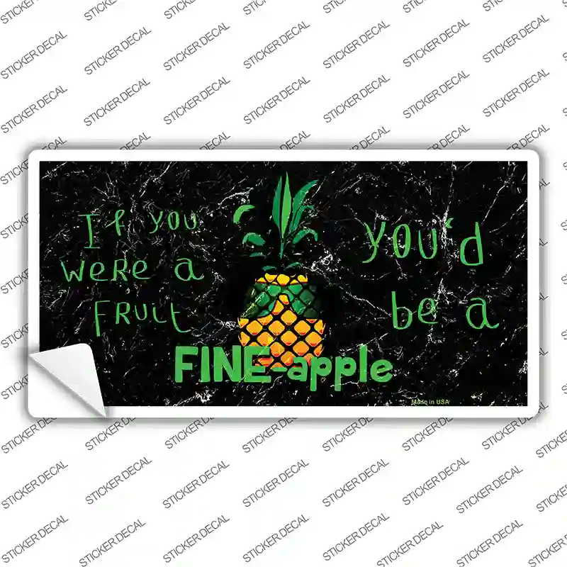 Fineapple Novelty Sticker Decal