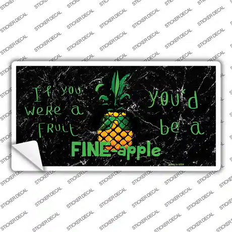Fineapple Novelty Sticker Decal