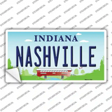 Nashville Indiana Novelty Sticker Decal