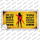 Bring Your Own Novelty Sticker Decal