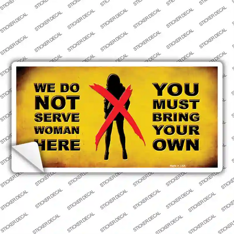 Bring Your Own Novelty Sticker Decal