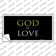 God Is Love Novelty Sticker Decal