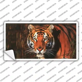 Tiger Shilohuette Novelty Sticker Decal