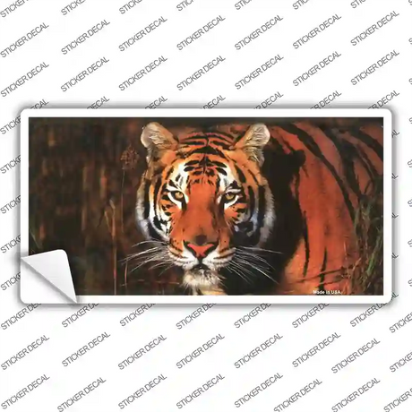 Tiger Shilohuette Novelty Sticker Decal