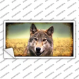 Wolf Novelty Sticker Decal