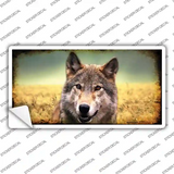 Wolf Novelty Sticker Decal