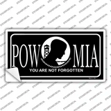 POW-MIA Novelty Sticker Decal
