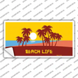 Beach Life Novelty Sticker Decal