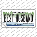 Michigan Best Husband Novelty Sticker Decal